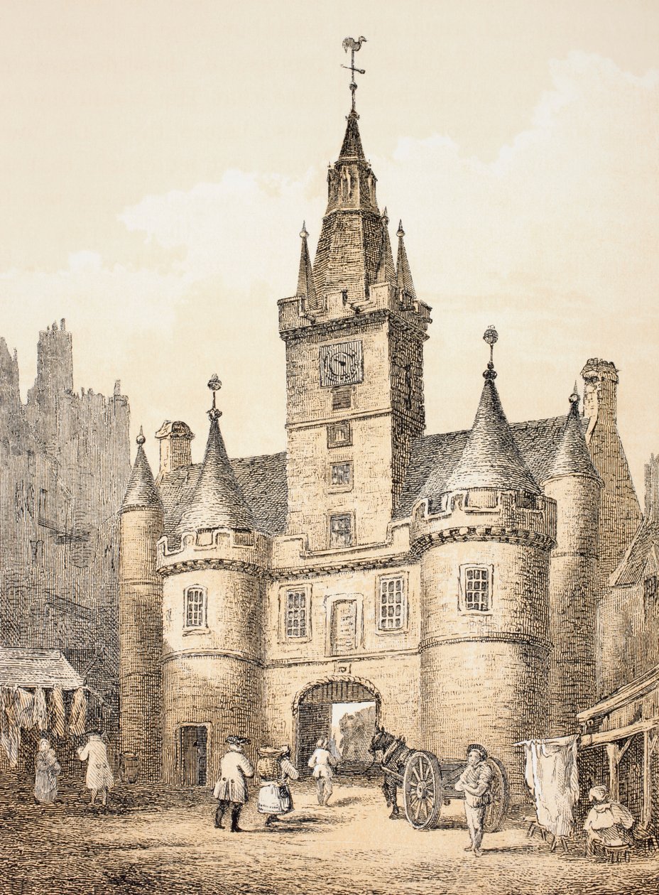 The Netherbow Port, Edinburgh, mai le 
