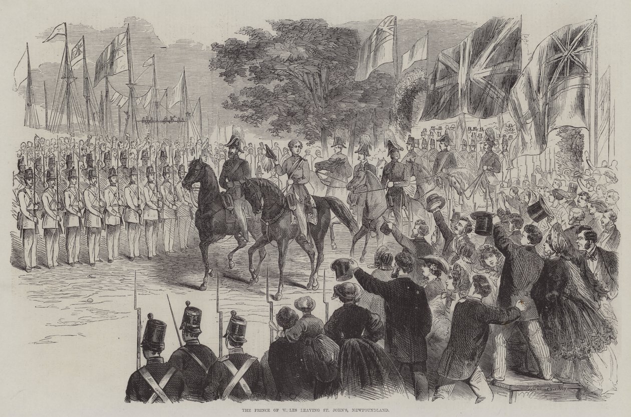 Prinsen av Wales lämnar St John