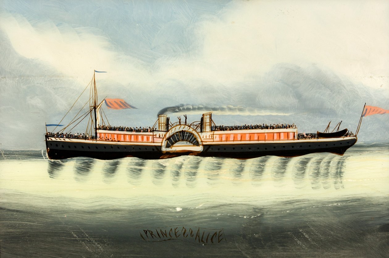 "Princess Alice", efter 1878 av English School