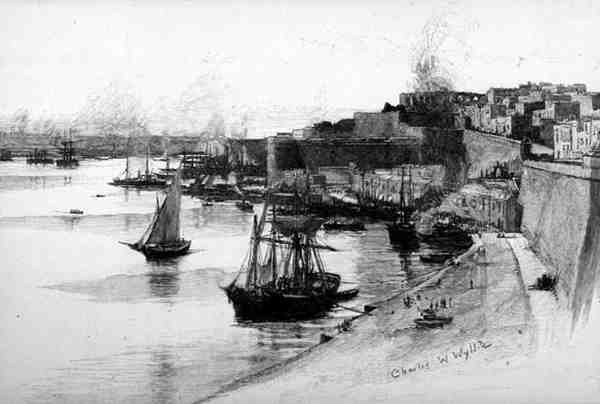 The Quays of the Grand Harbour, Valletta, Malta, från 