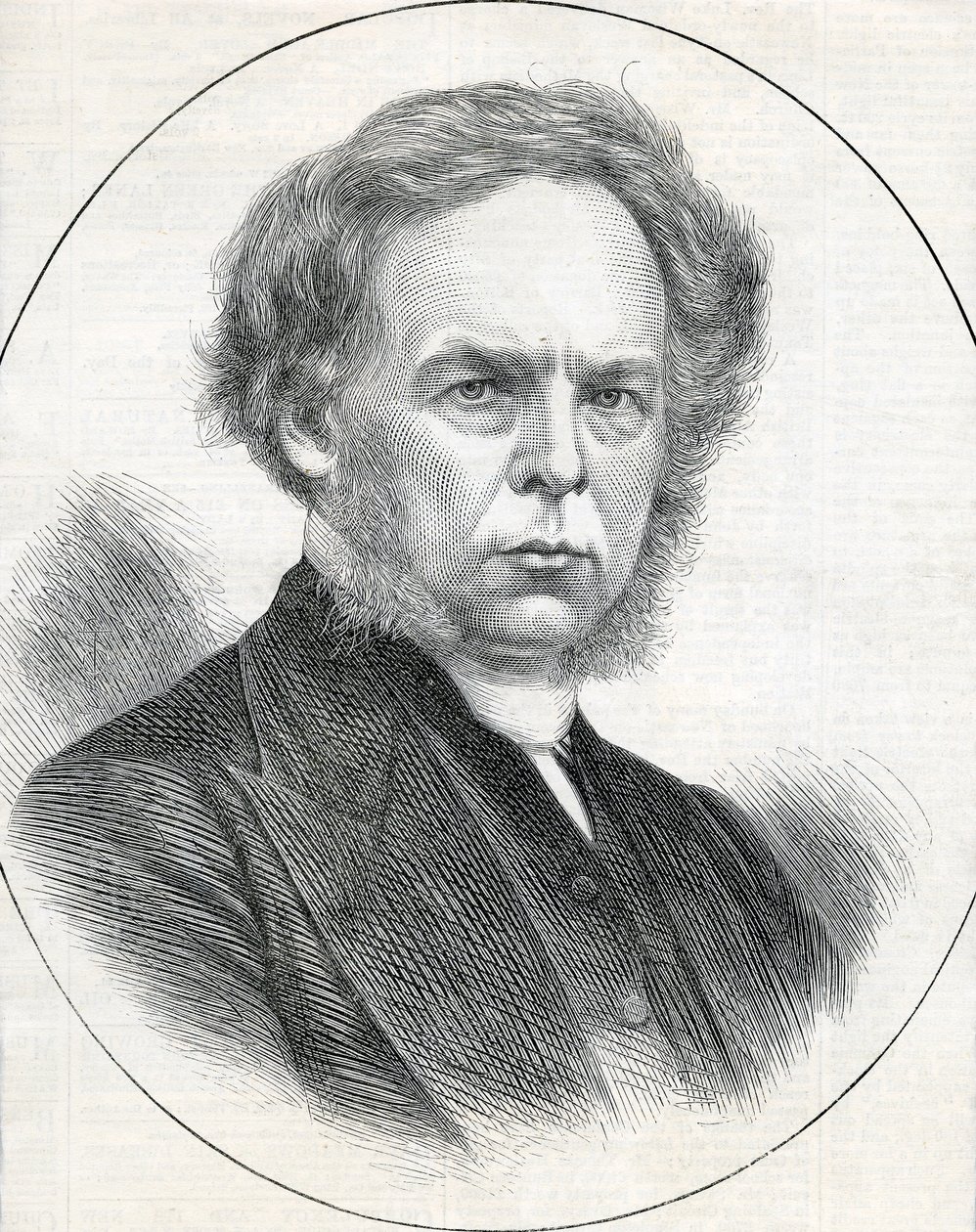 Pastor G.T Perks, president för Wesleyan Methodist Conference, 1873 av English School