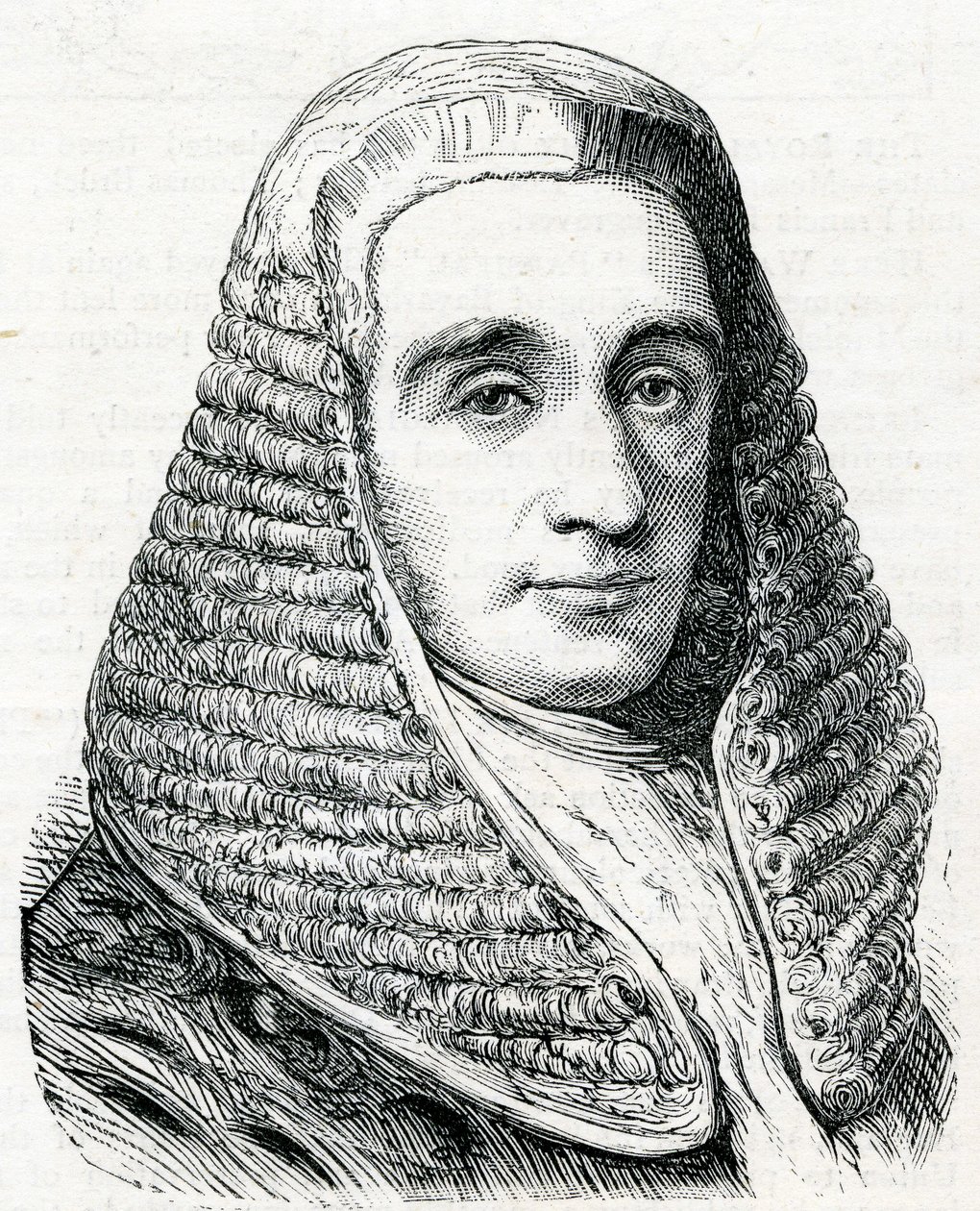 Den högra Hon. Sir Joseph Napier, 1800-talet, av English School