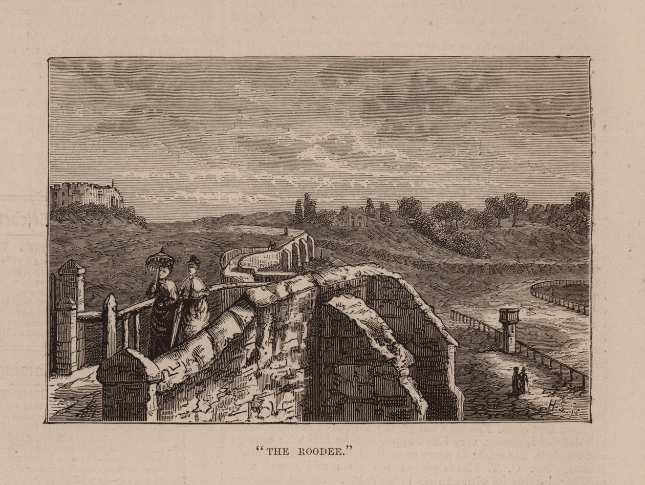 "The Roodee" (gravyr) av English School