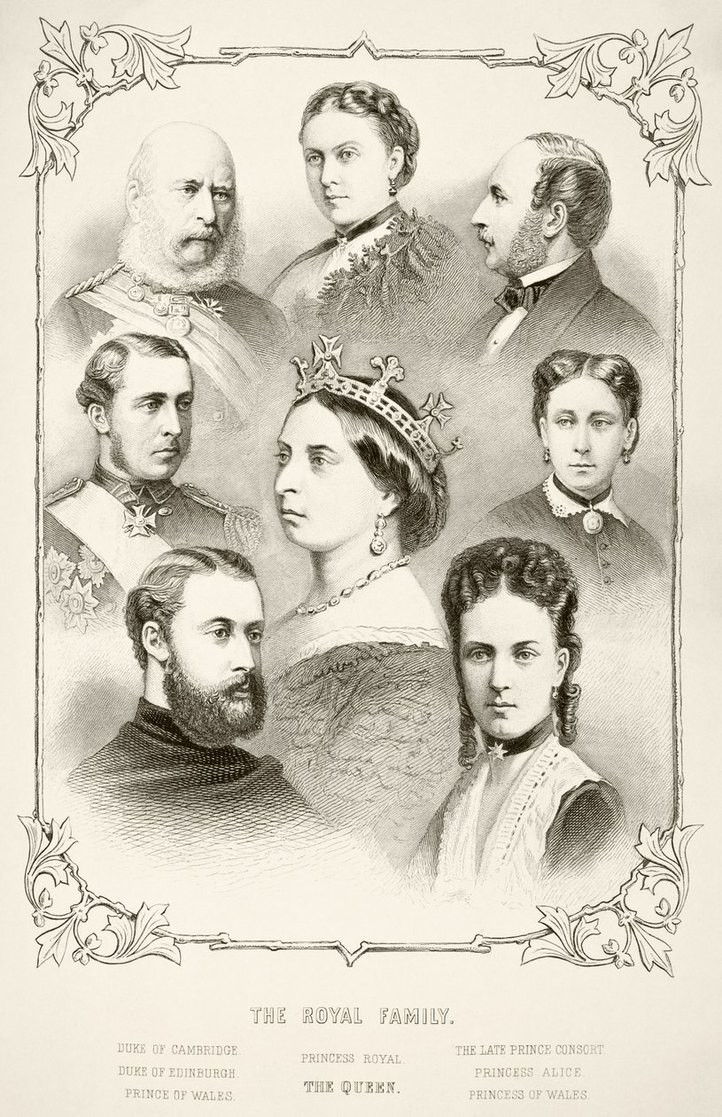 The Royal Family of Queen Victoria, fra 