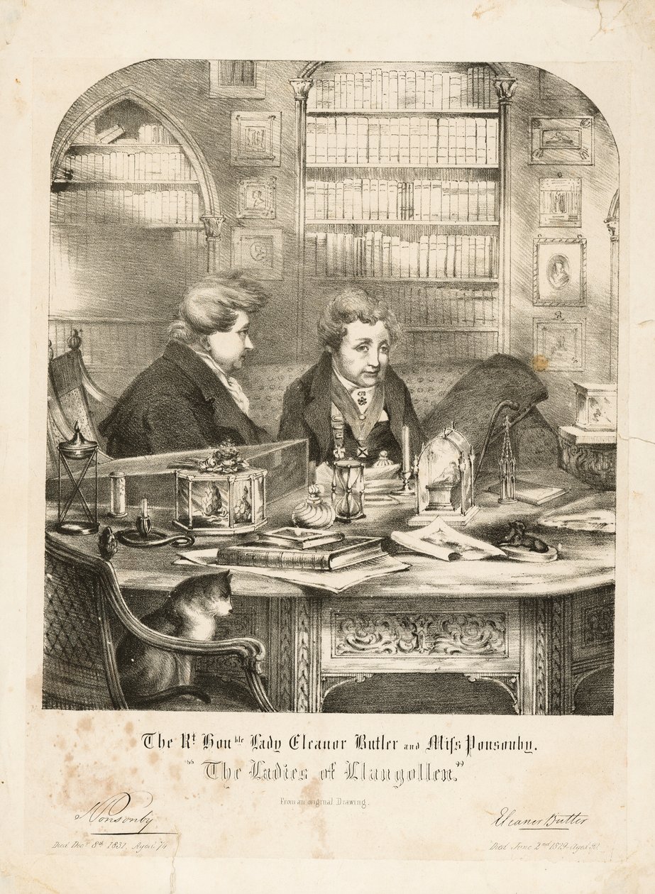 Rt. Hon. Lady Eleanor Butler och Miss Ponsonby, 
