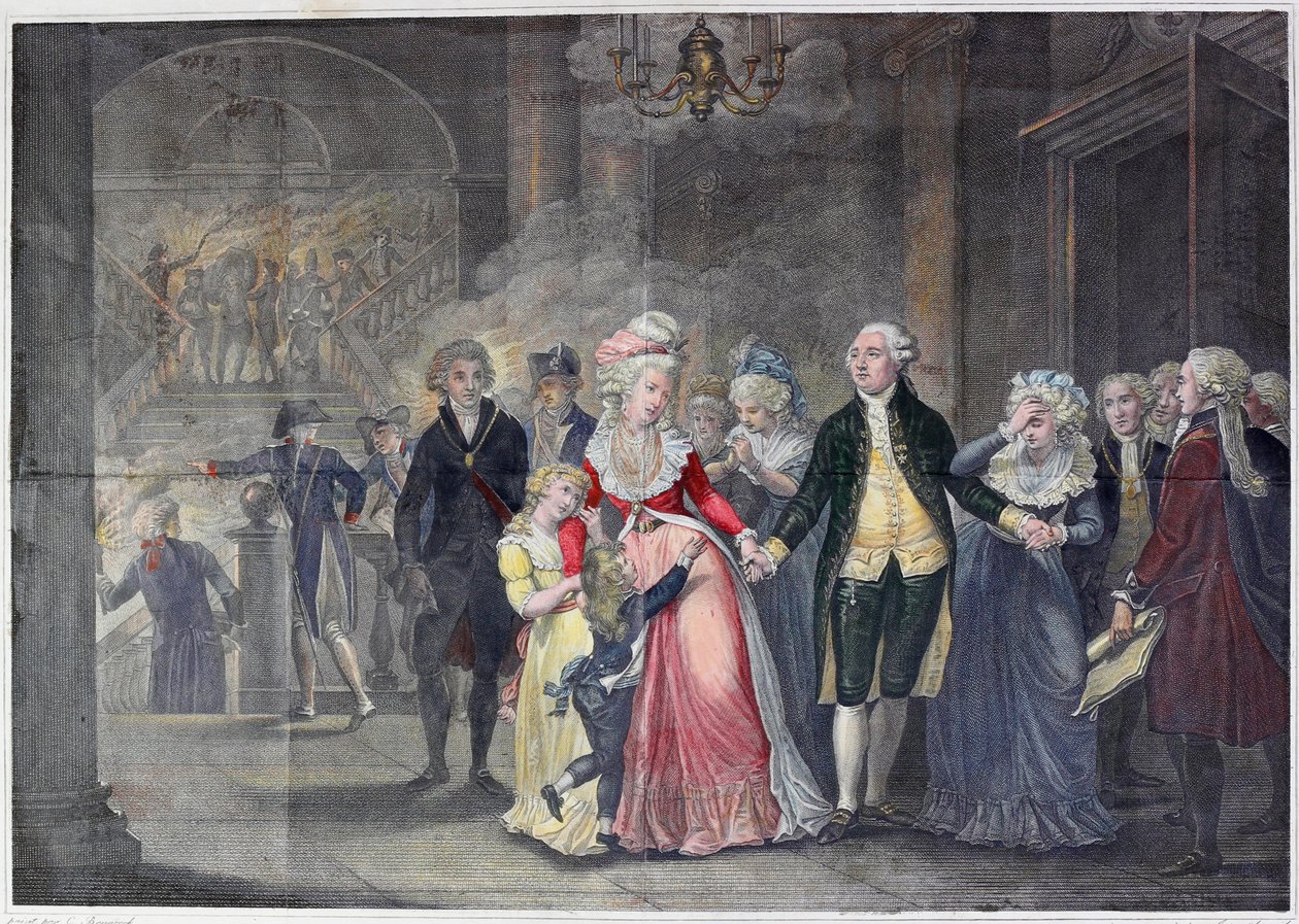 Ludvig XVI:s separation från hans familj av English School