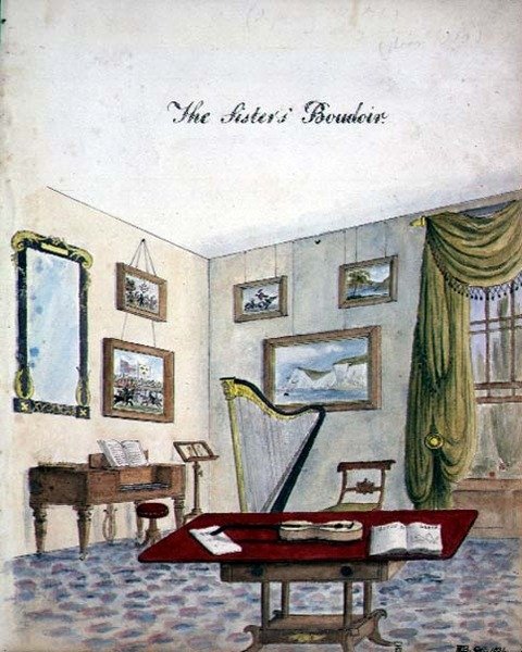 Systerns Boudoir av English School