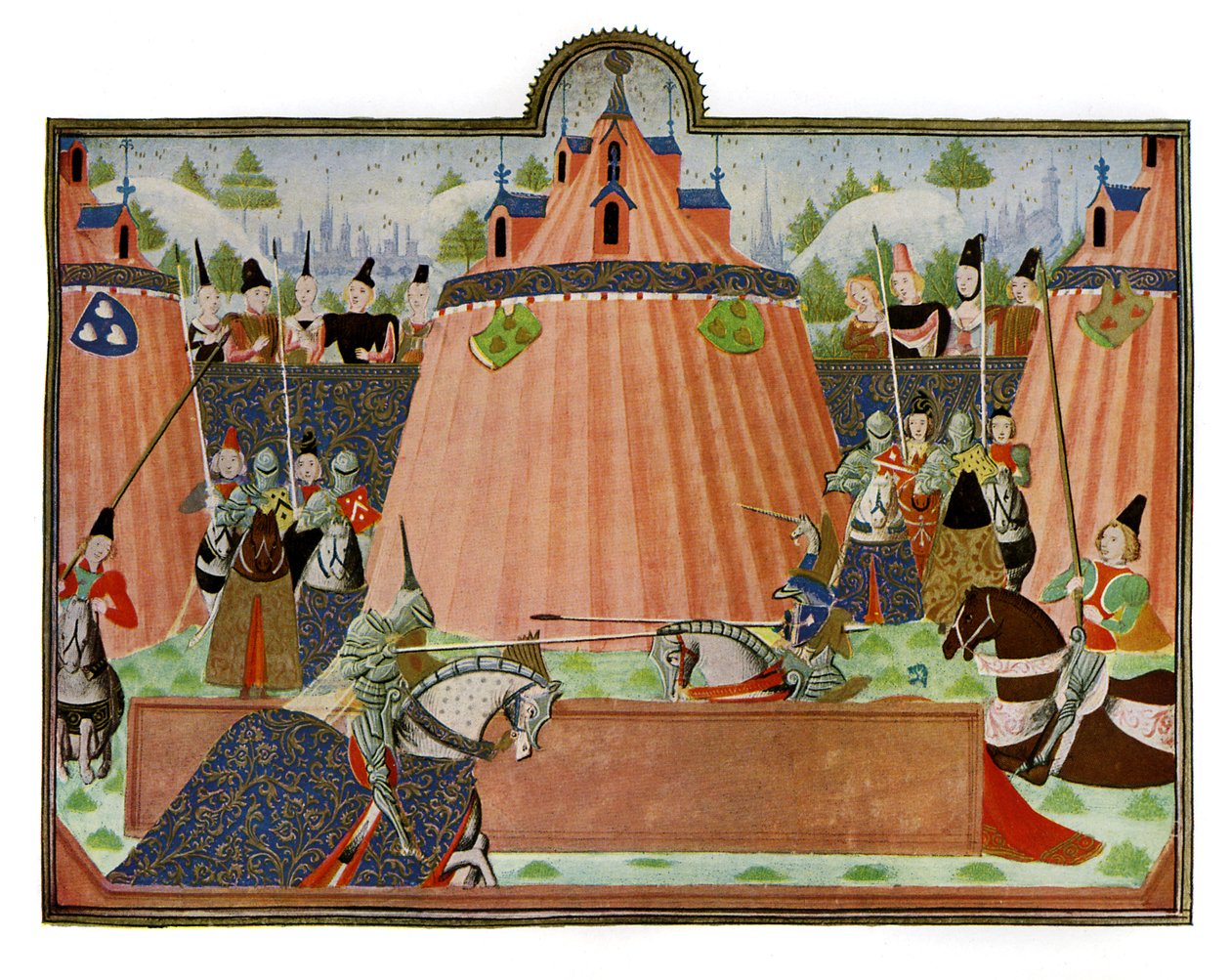 Turneringen vid St. Inglevert, ur "Froissart