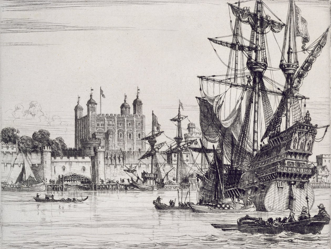 Towern i London under medeltiden av English School