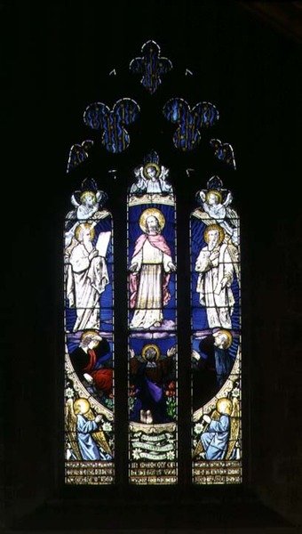 The Transfiguration, c.1866-9 (målat glas) av English School
