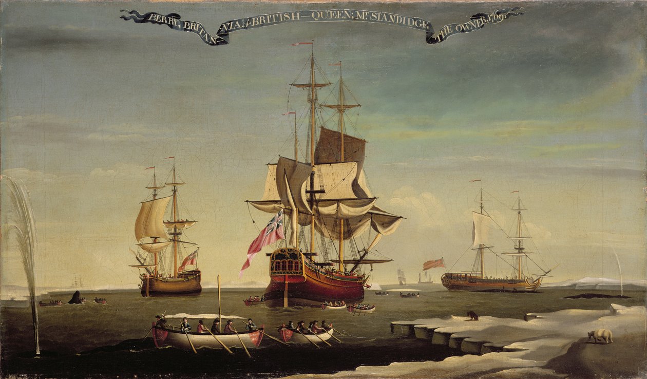 Sir Samuel Standidges valfångstflotta, Hull School of Painting av English School