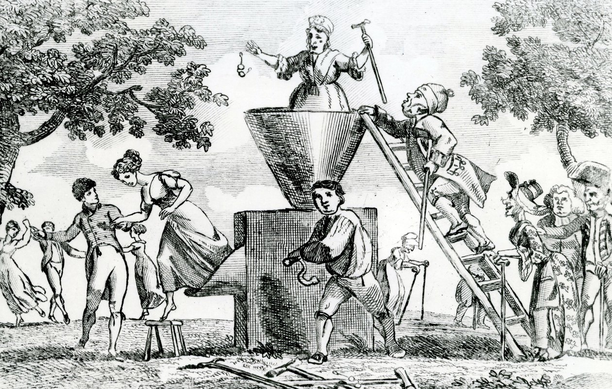 Den underbara kvarnen, 1805 av English School