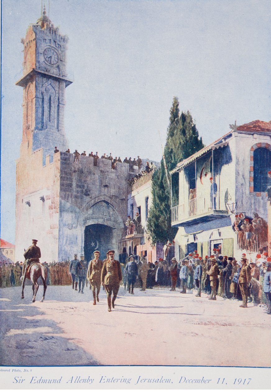 Jerusalems befriare: Sir Edmund Allenbys historiska inträde i den heliga staden, 1914-19 av English School