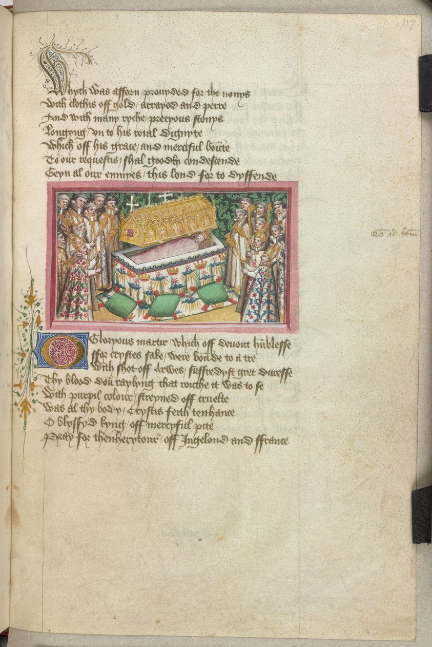 Gravläggningen av Edmund vid Bury St Edmund