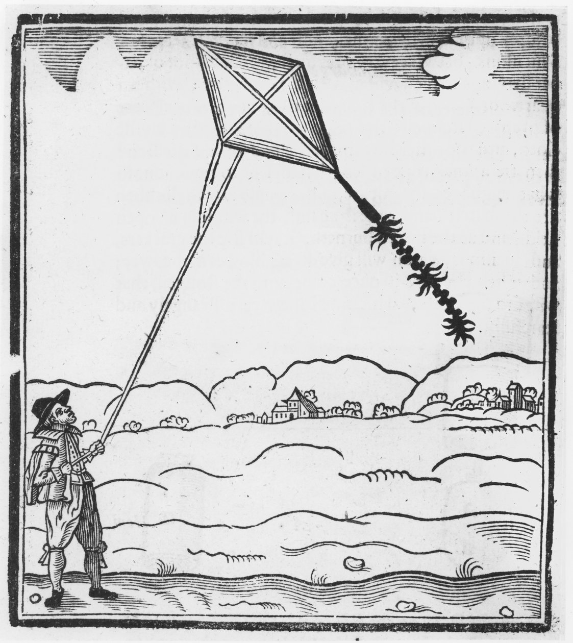 Den eldiga draken eller draken av English School