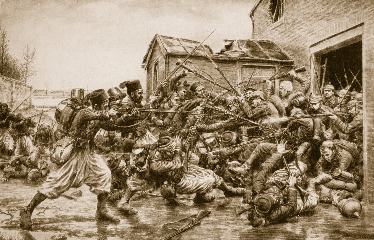 Gerillainslaget i det stora kriget - där Turco var som bäst, 1914-19 av English School
