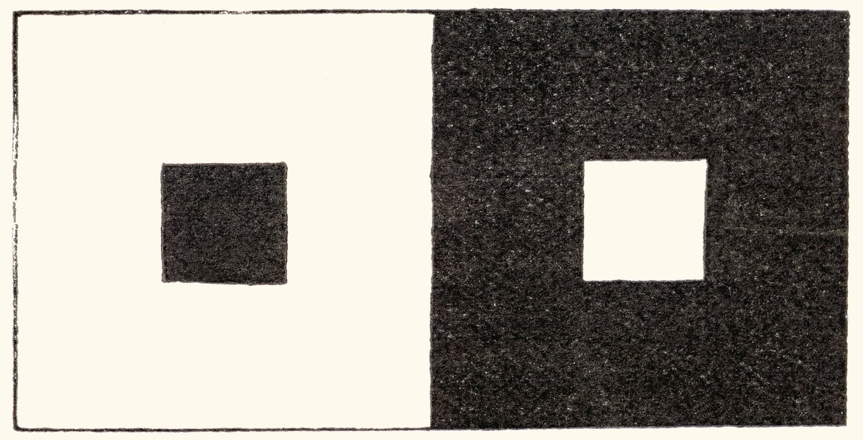 Bestrålningsillusionen av visuell perception där ett ljust område av synfältet ser större ut än ett annars identiskt mörkt område. Att stirra på den här bilden orsakar en spridning av ljus inuti ögat och har effekten att förstora bilden av en ljus av English School