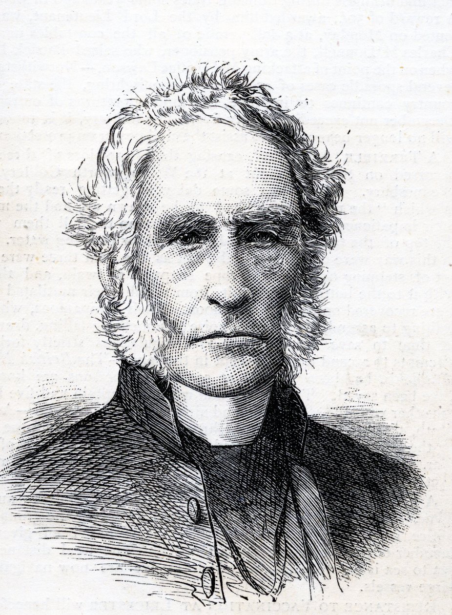 Den högra pastor Alfred Ollivant (1798-1882) Illustration från The Graphic 13 januari 1883 av English School