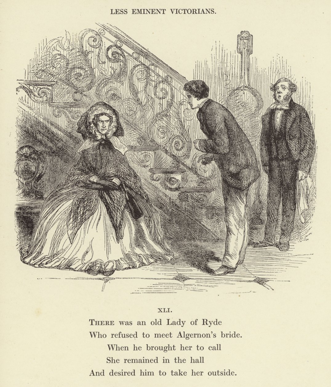 Det fanns en gammal Lady of Ryde (gravyr) av English School