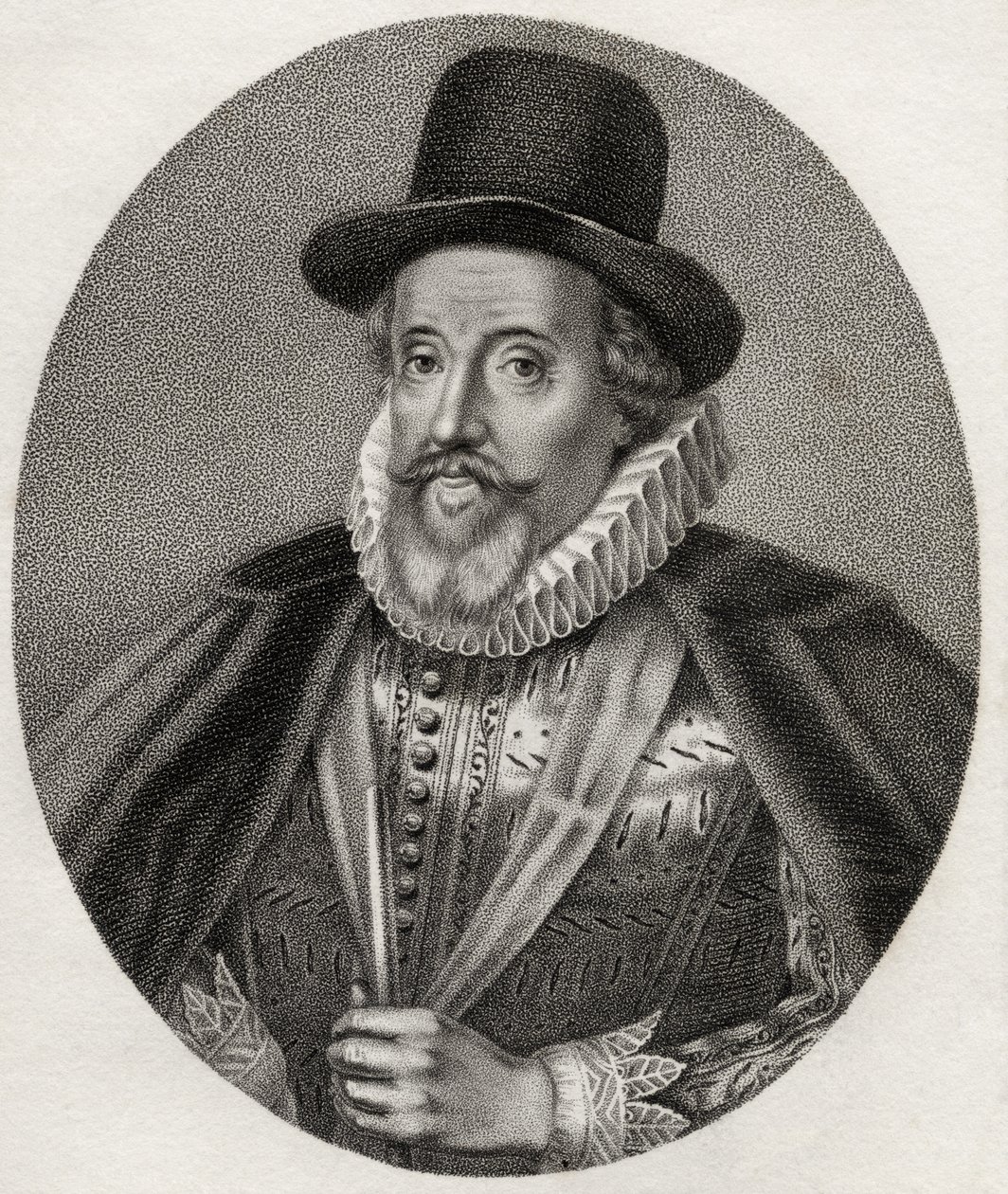 Thomas Howard, graverad av Bocquet, illustration från "A catalogue of Royal and Noble Authors, Volume II", publicerad 1806 (litho) av English School