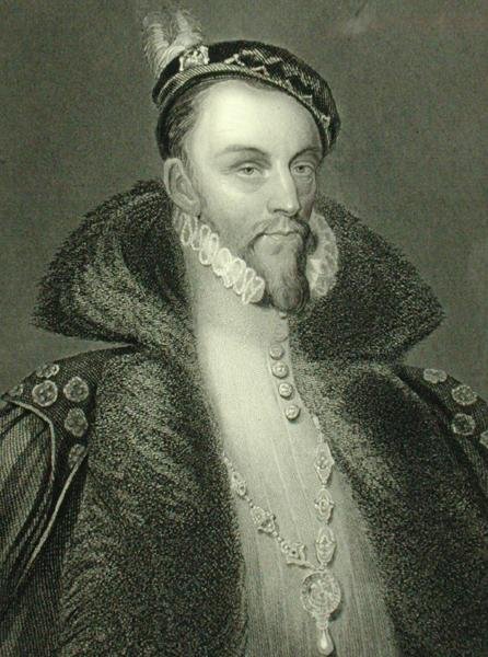 Thomas Radclyffe (ca 1526-83) 3:e earl av Sussex (gravyr) av English School