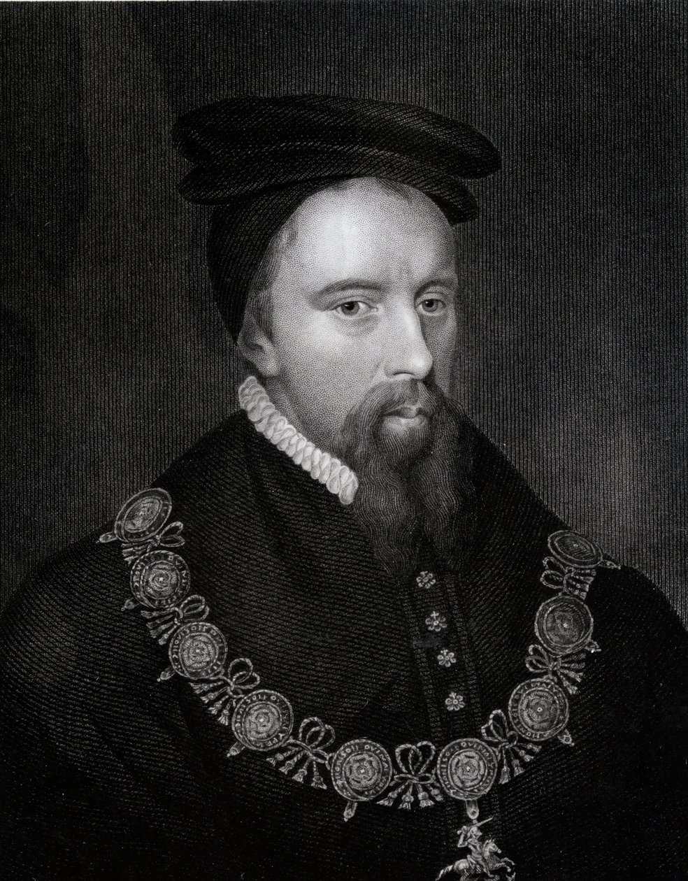 Thomas Stanley (1435-1504) 1:e earl av Derby, 1838 av English School