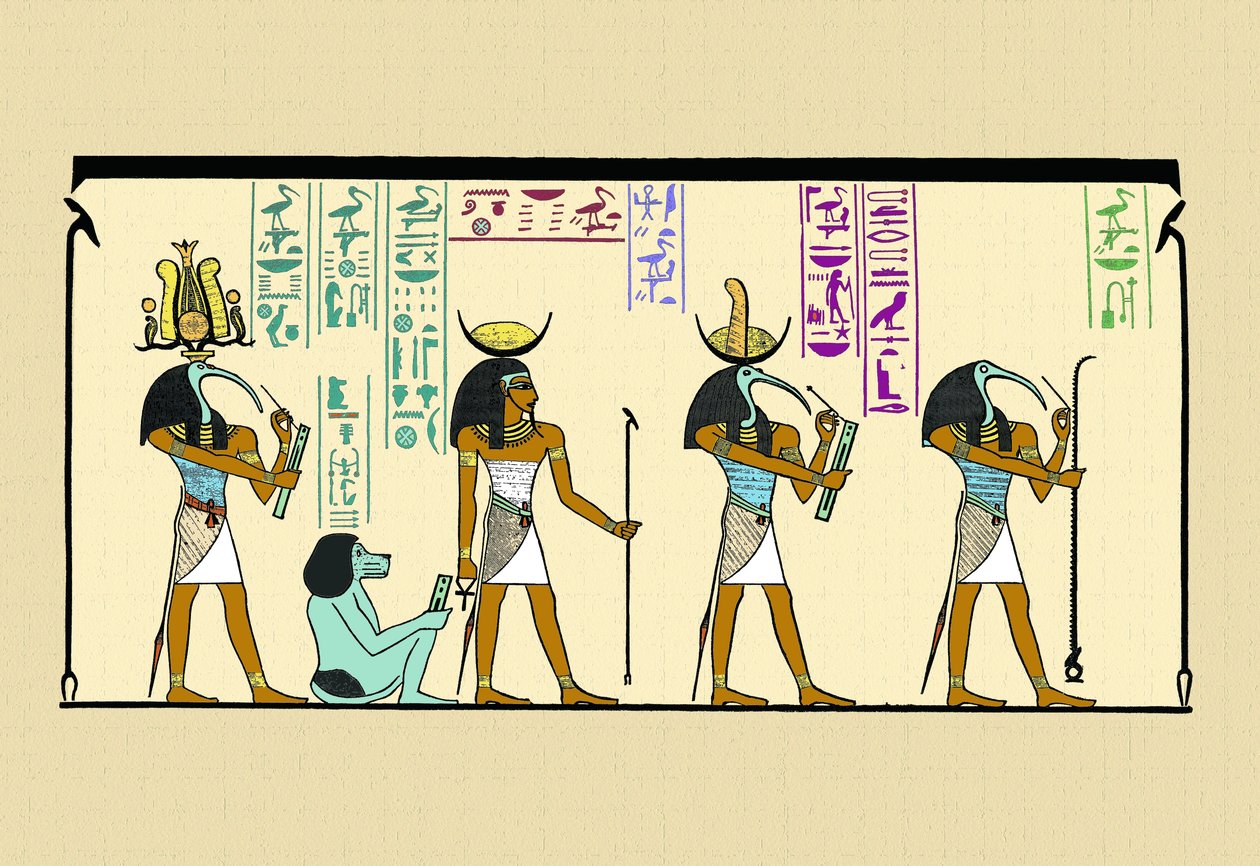 Thoth, skrivandets herre av English School