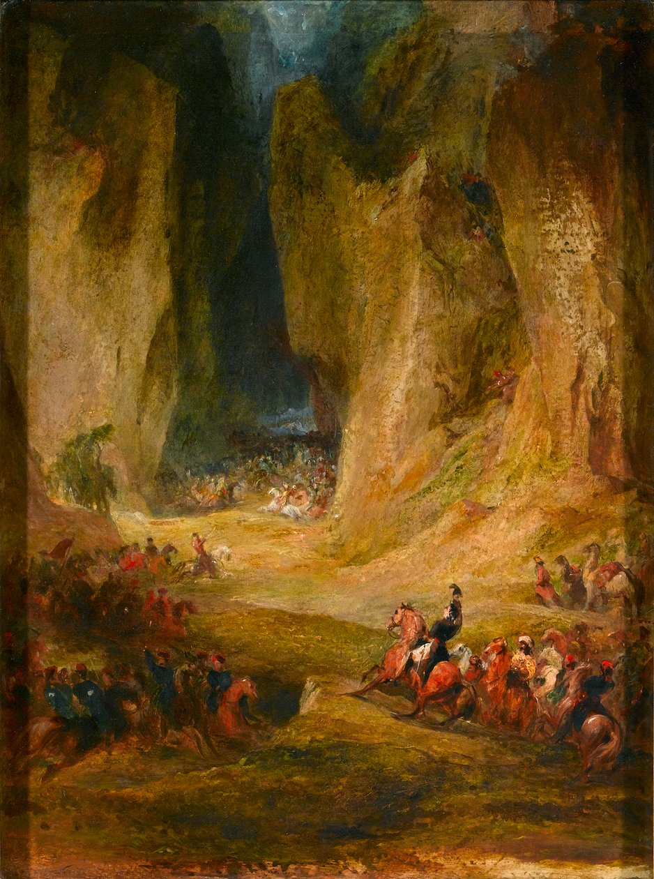 Trukkee, 28 februari 1845, en incident under Sir Charles Napiers Hill-kampanj i Baluchistan av English School