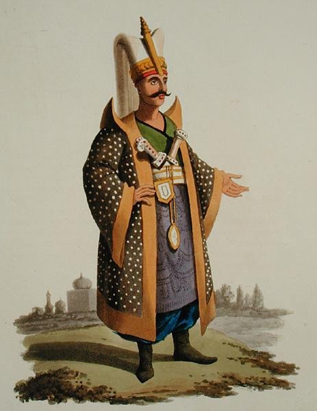 Turkisk krigare, från 