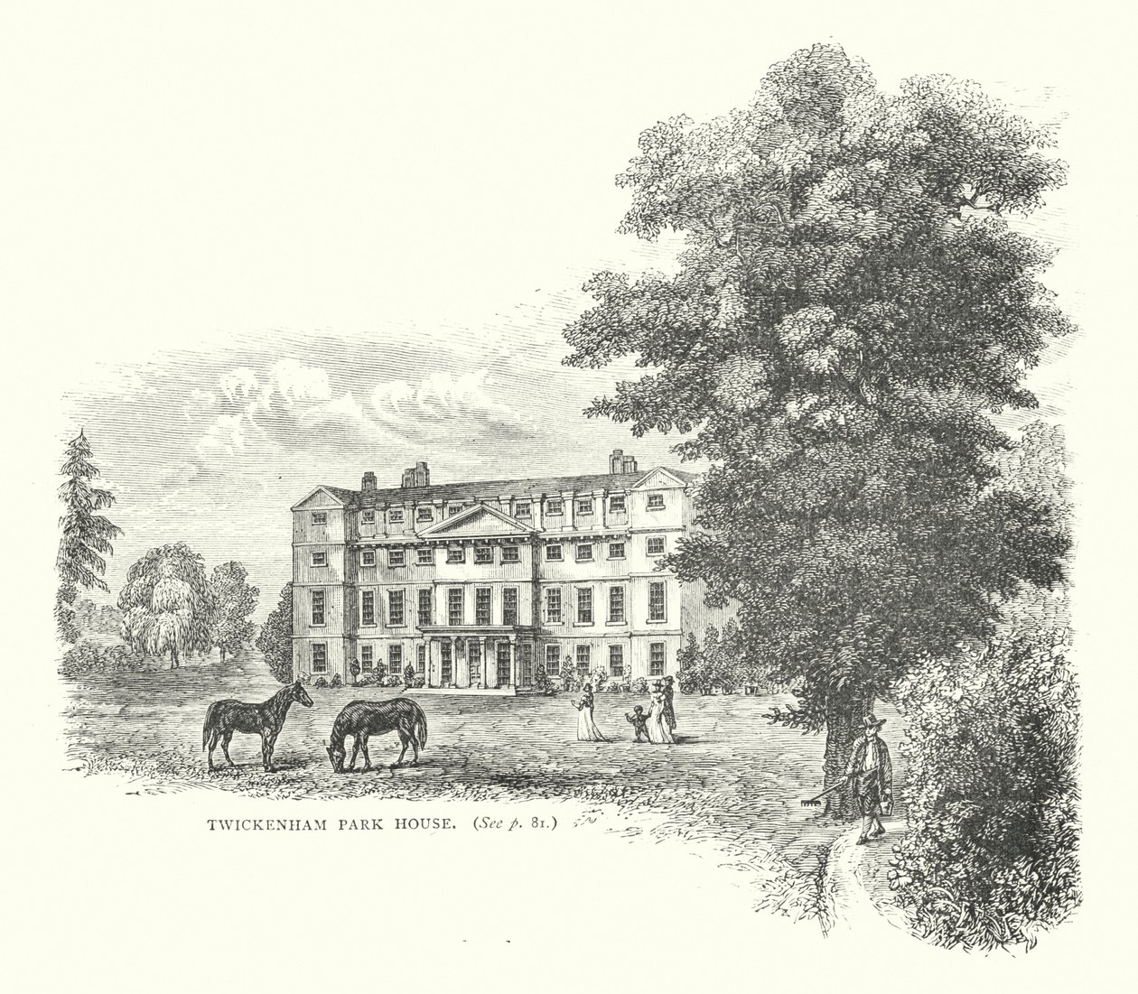 Twickenham Park House (gravyr) av English School