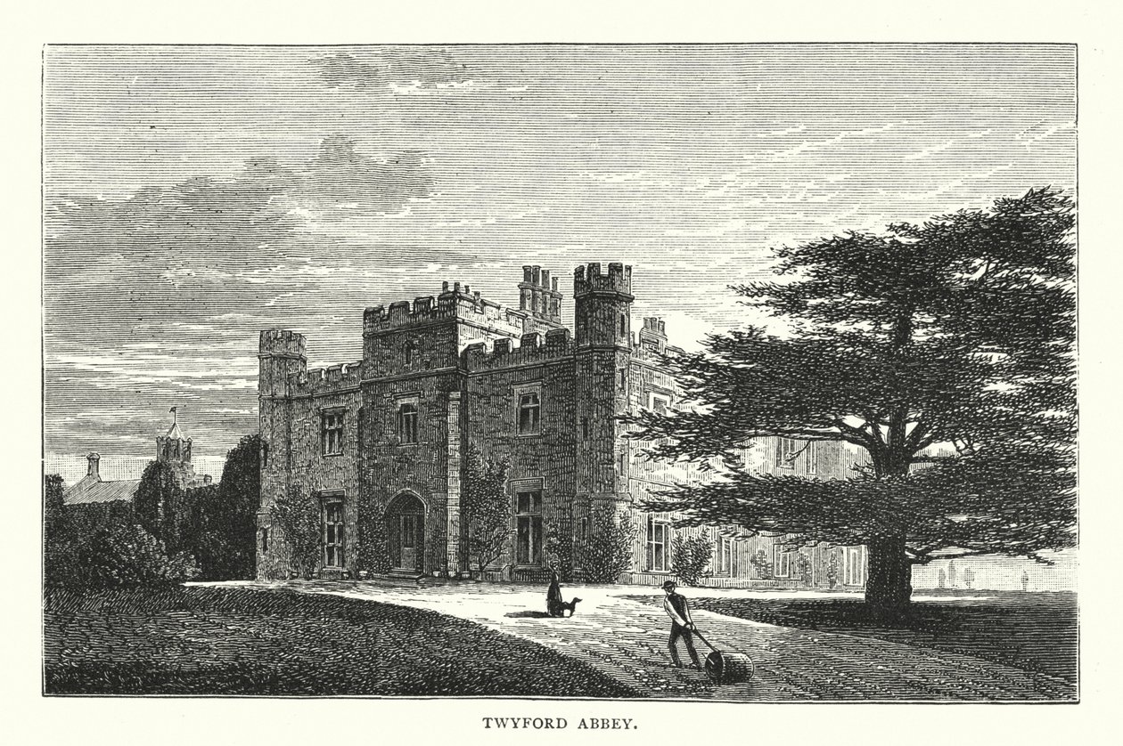 Twyford Abbey (gravyr) av English School