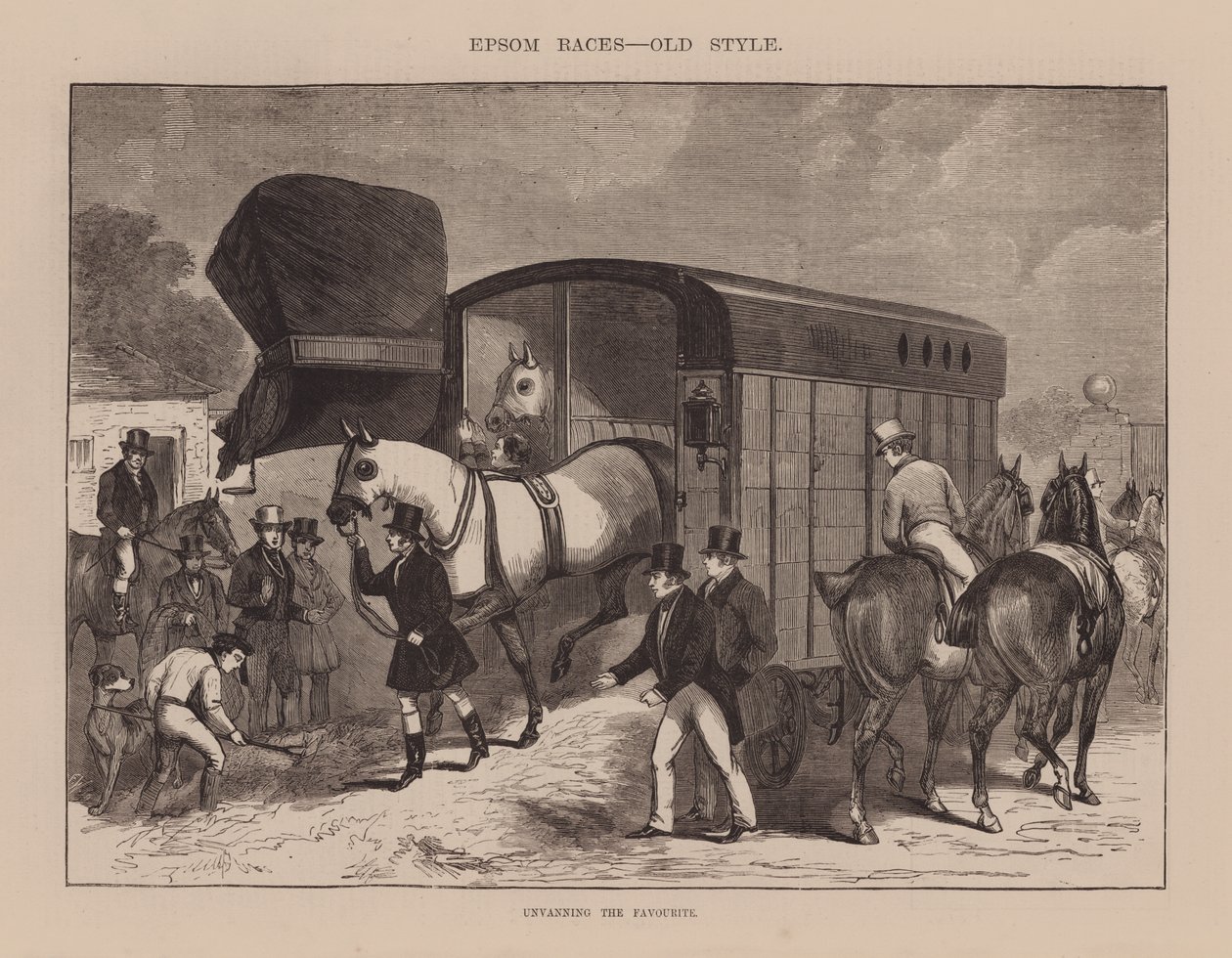 Unvanning the Favourite (gravyr) av English School