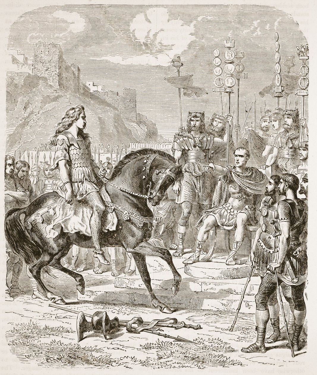 Vercingetorix före Caesar av English School