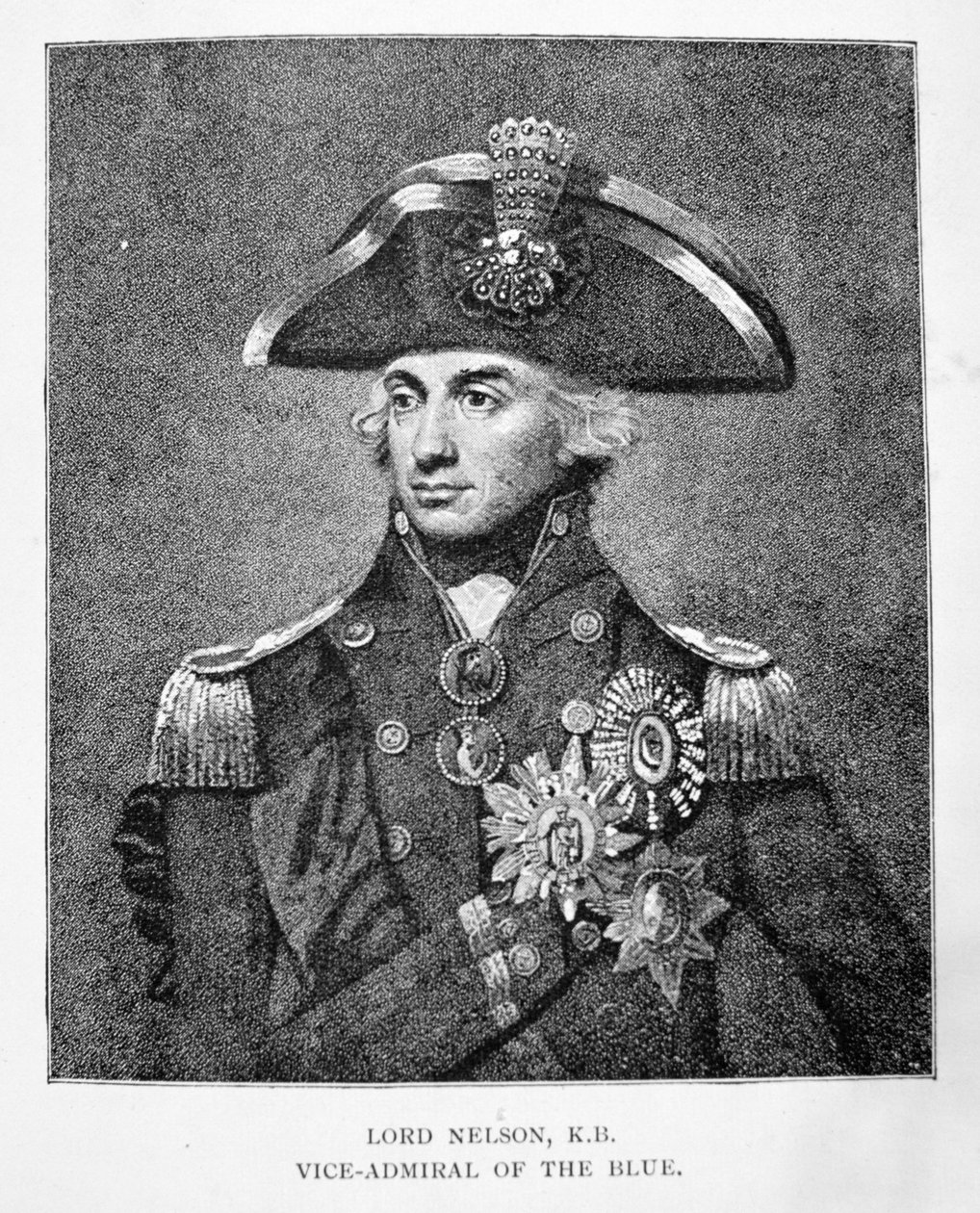 Viceamiral Horatio Nelson (1758-1805) av English School
