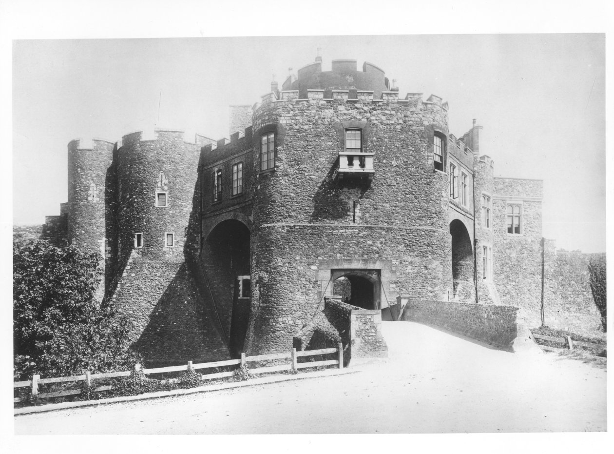 Utsikt över Constables Gate, byggd 1221-27 av English School