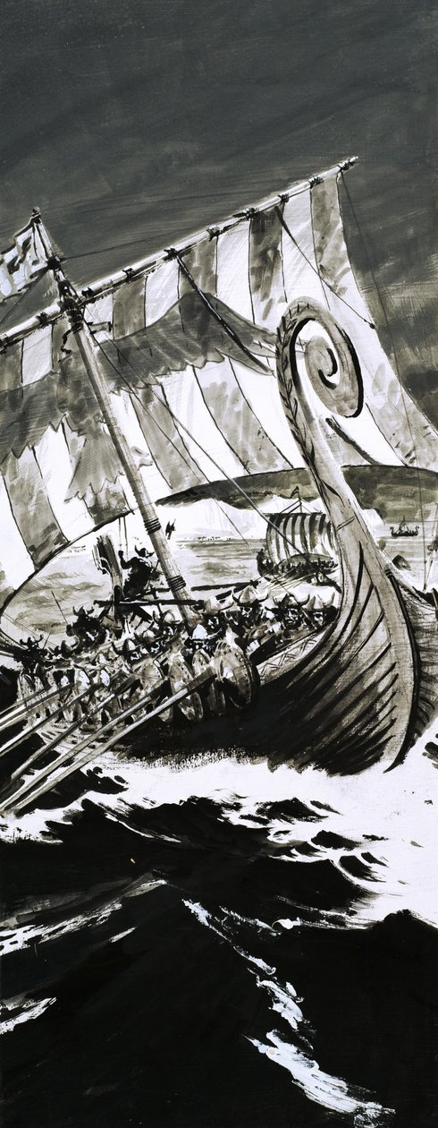 Vikingaskepp av English School