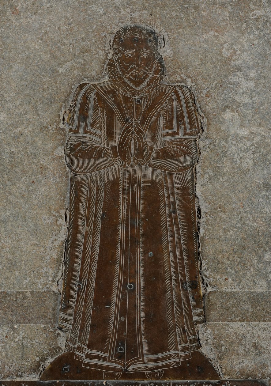 Walter Bailey, 1592-93 (mässing) (se även 434807-808) av English School