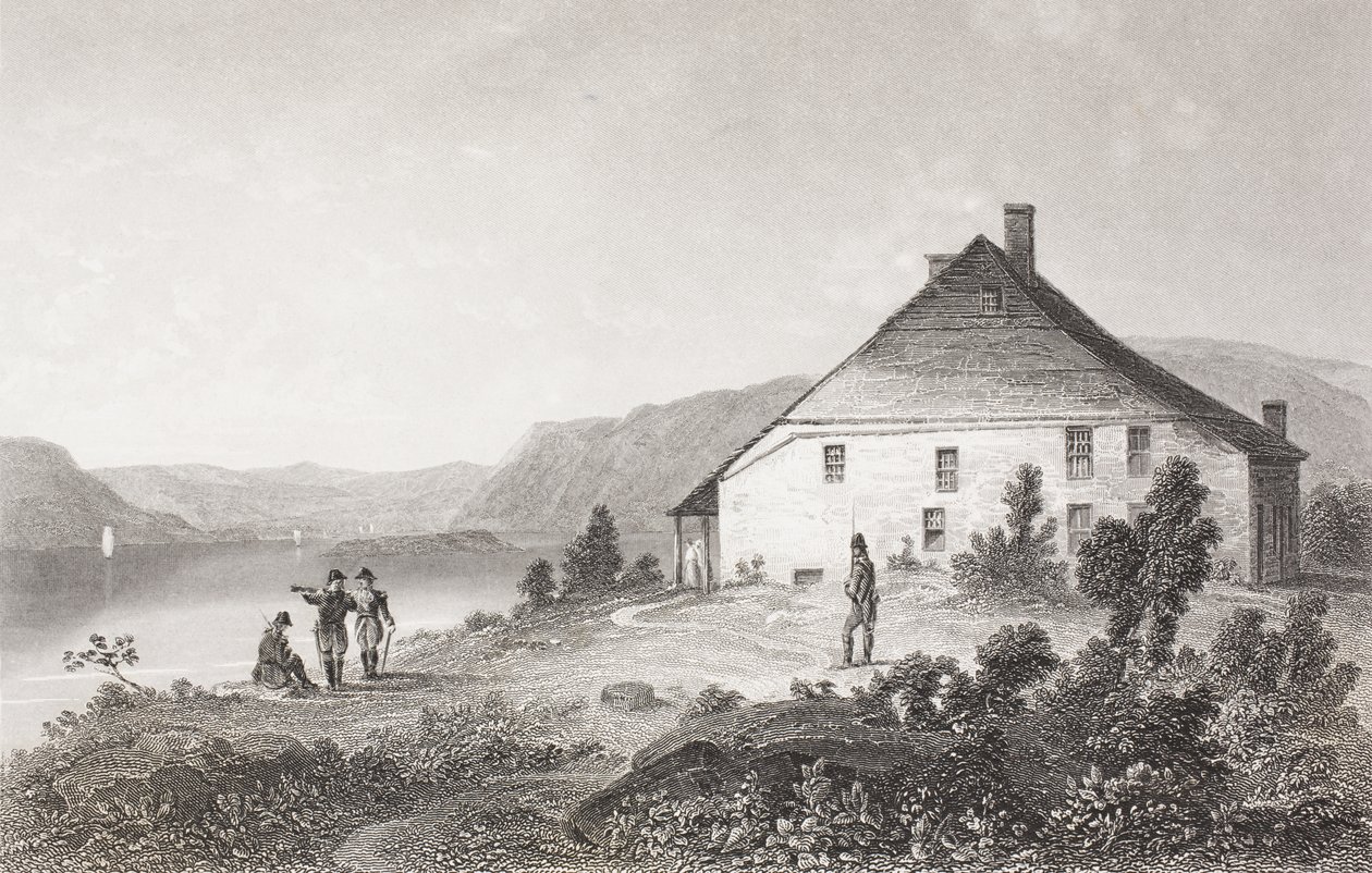 Washingtons högkvarter nära Newburgh, från 