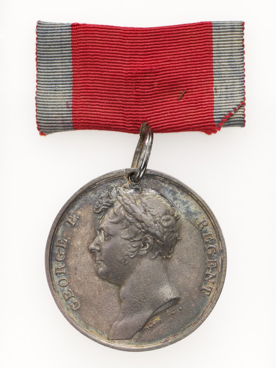 Waterloo-medalj av English School