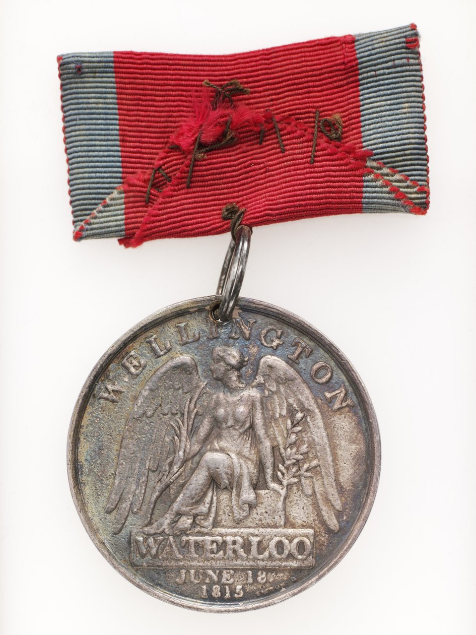 Waterloo-medalj av English School