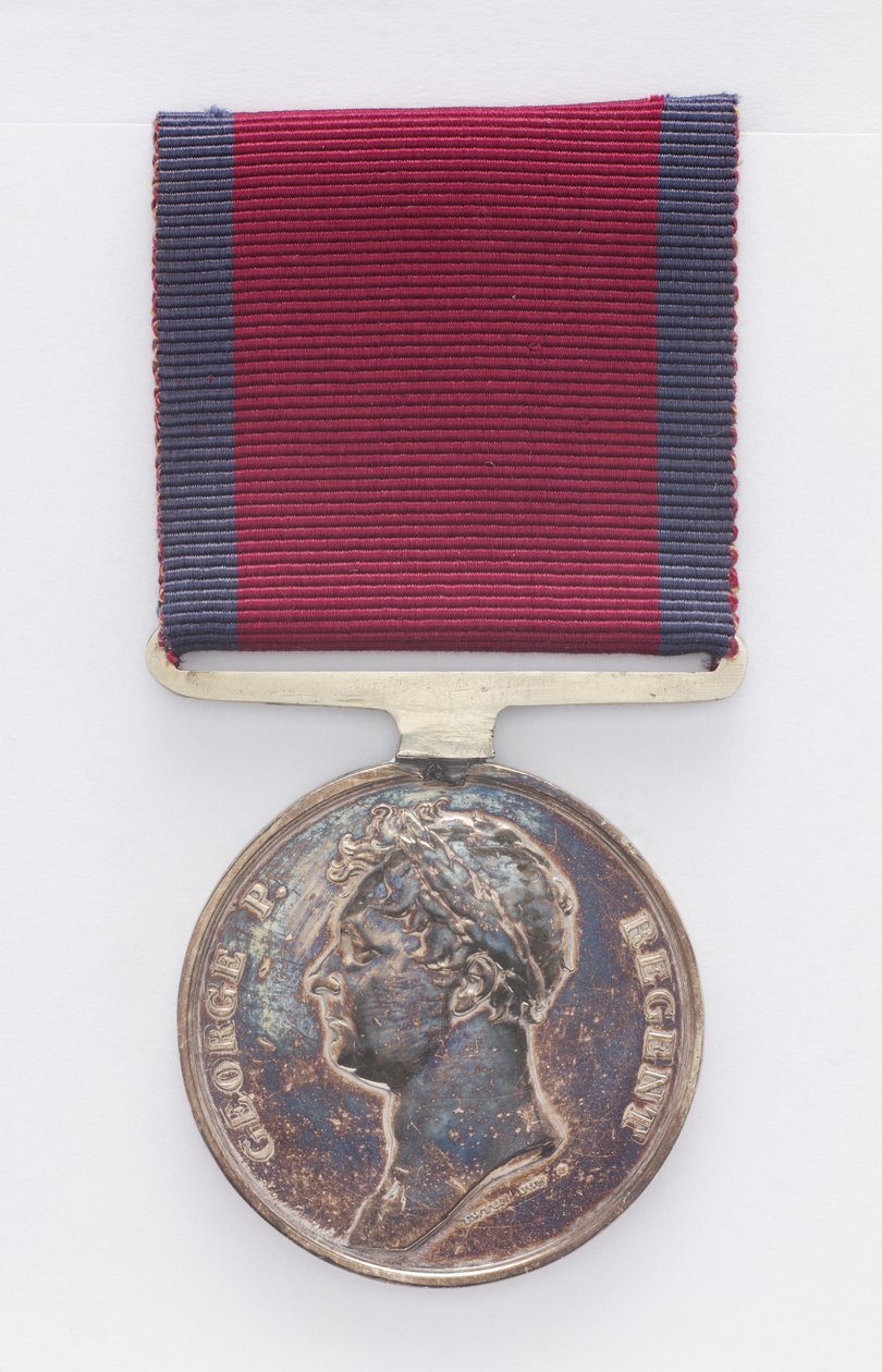 Waterloo-medalj av English School