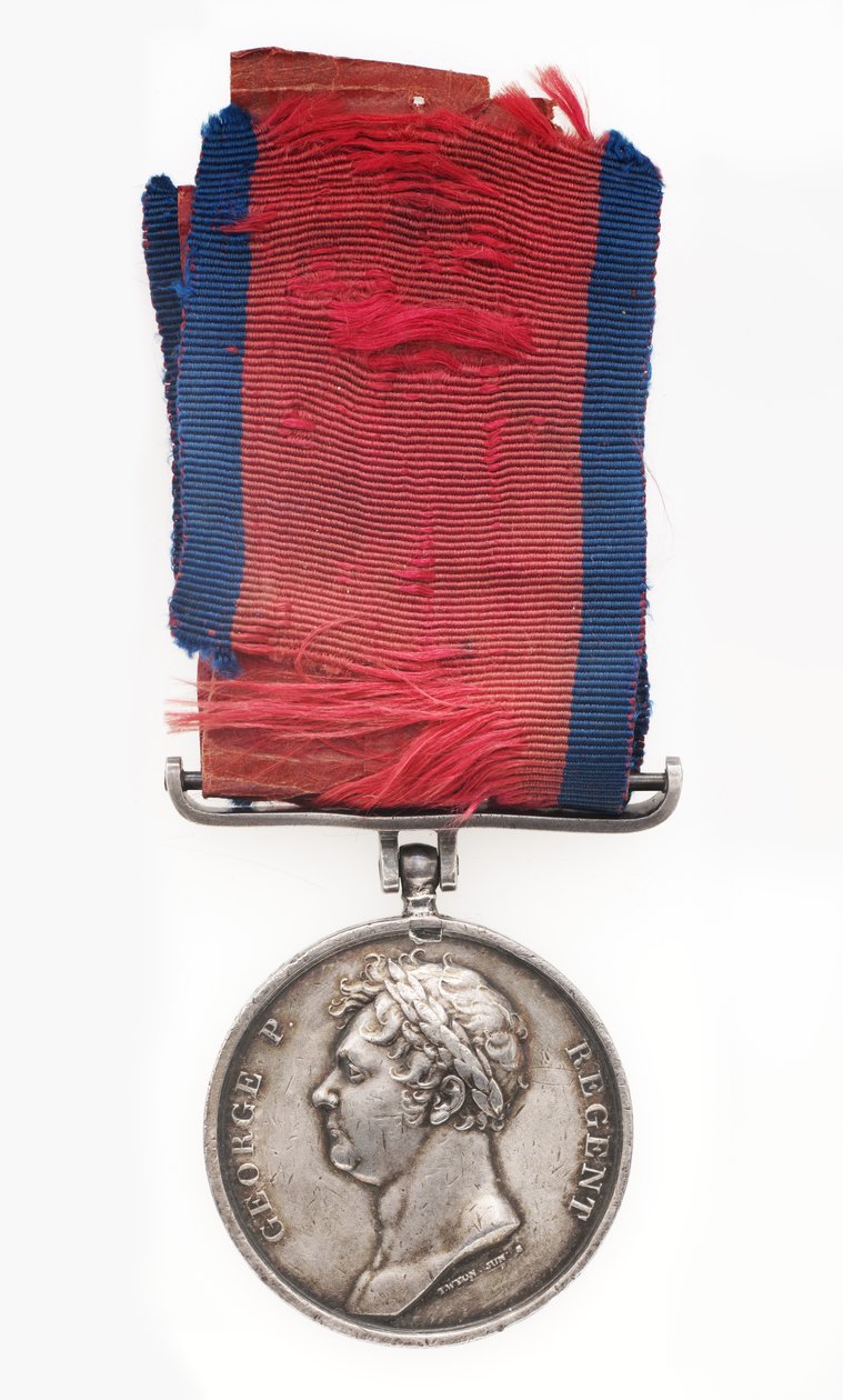 Waterloo-medalj av English School