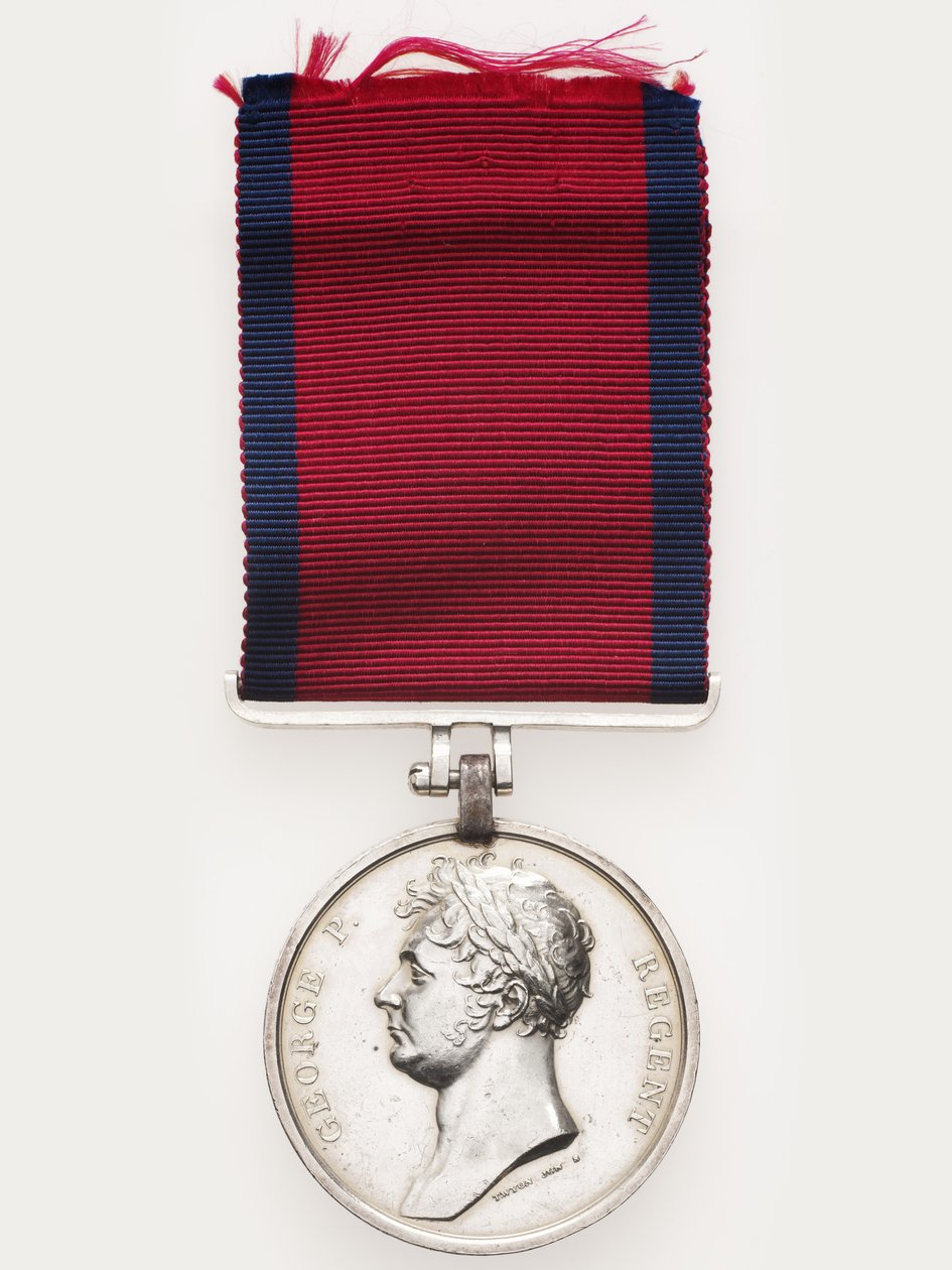 Waterloo-medalj av English School