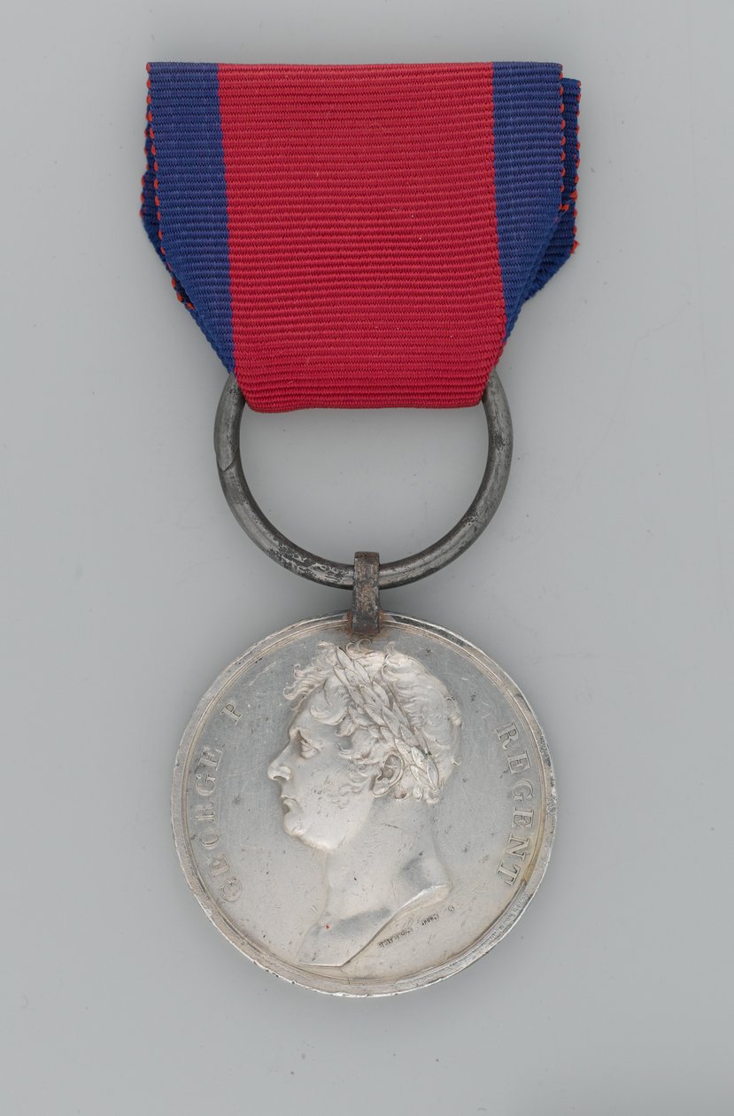 Waterloo-medalj av English School