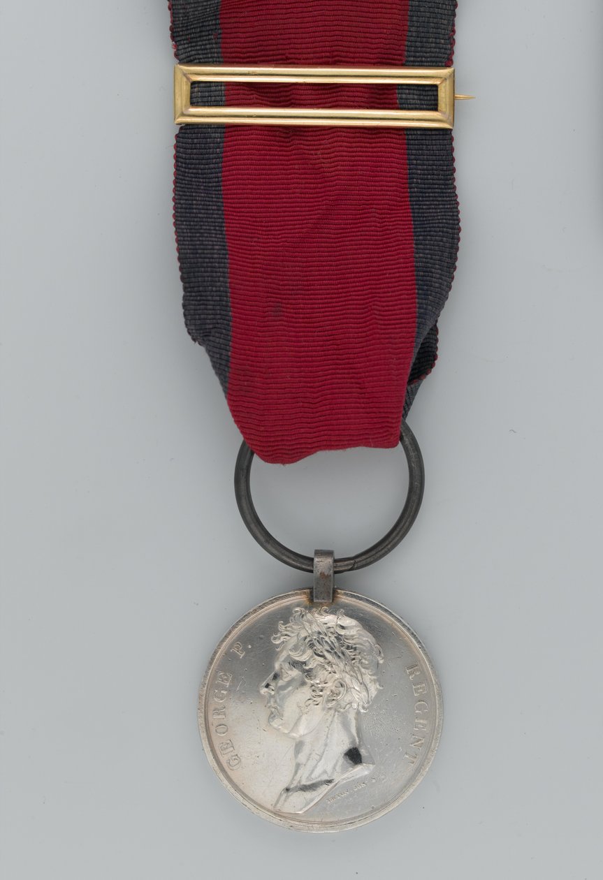 Waterloo-medalj av English School