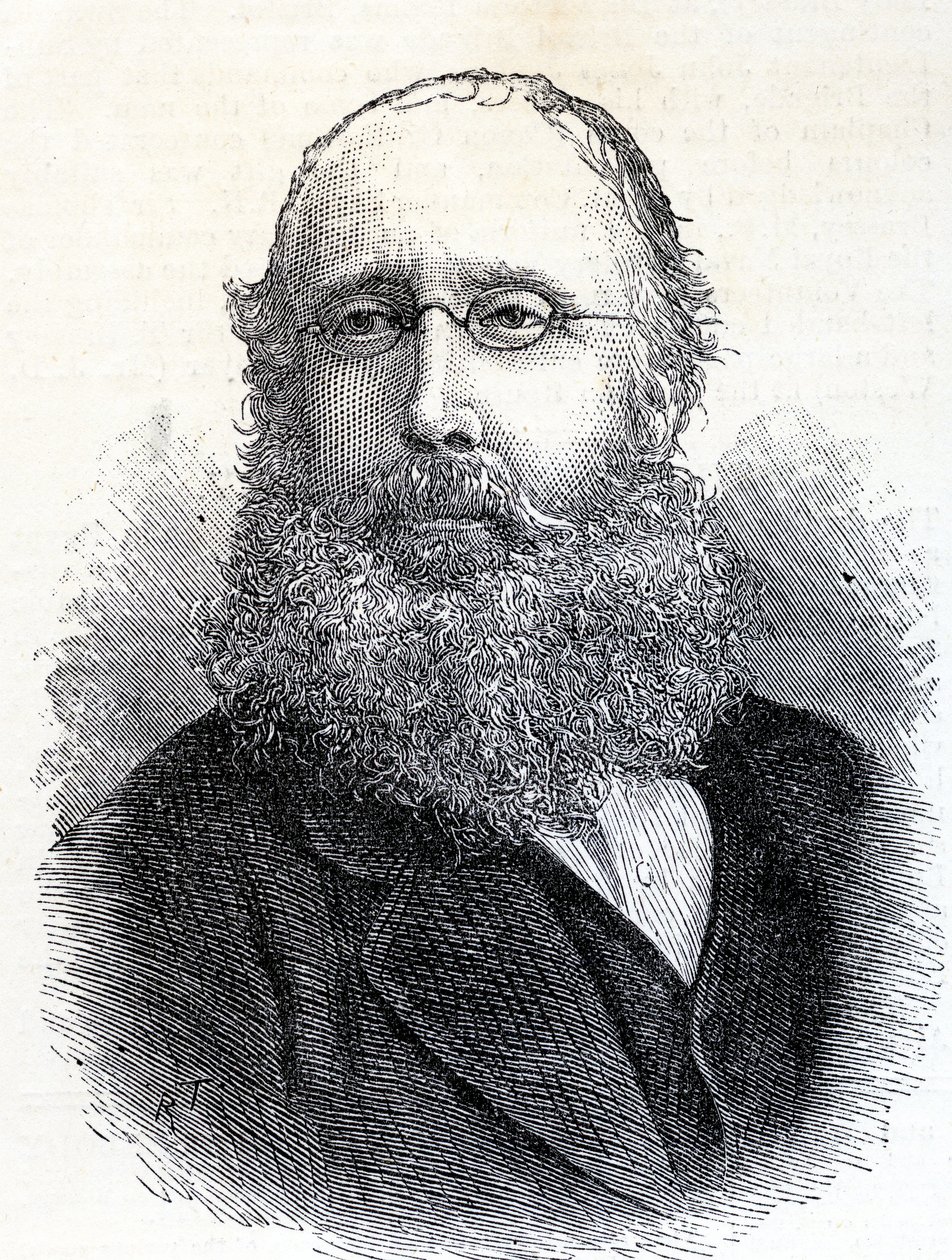 William Bromley-Davenport (1821-1884) från Illustrated London News 28 juni 1884 av English School