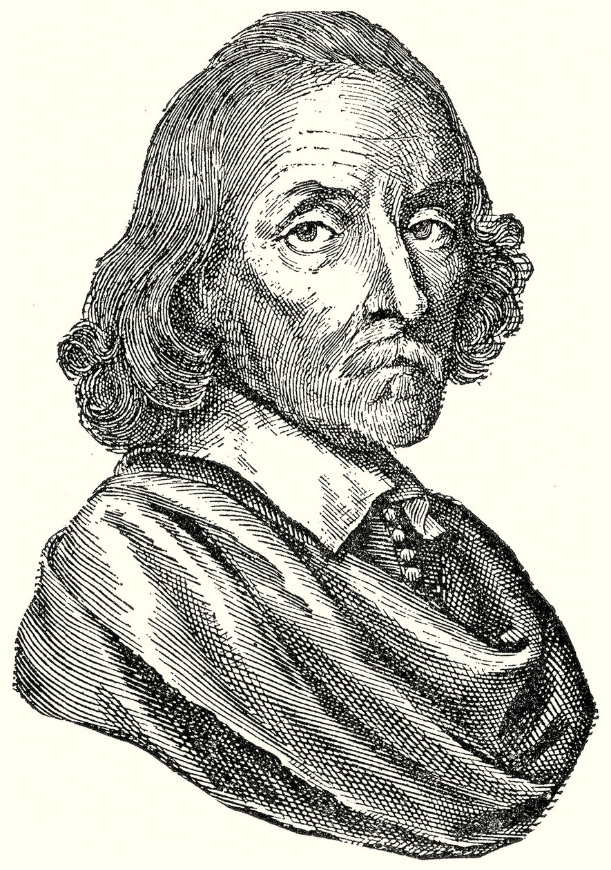 William Harvey (gravyr) av English School