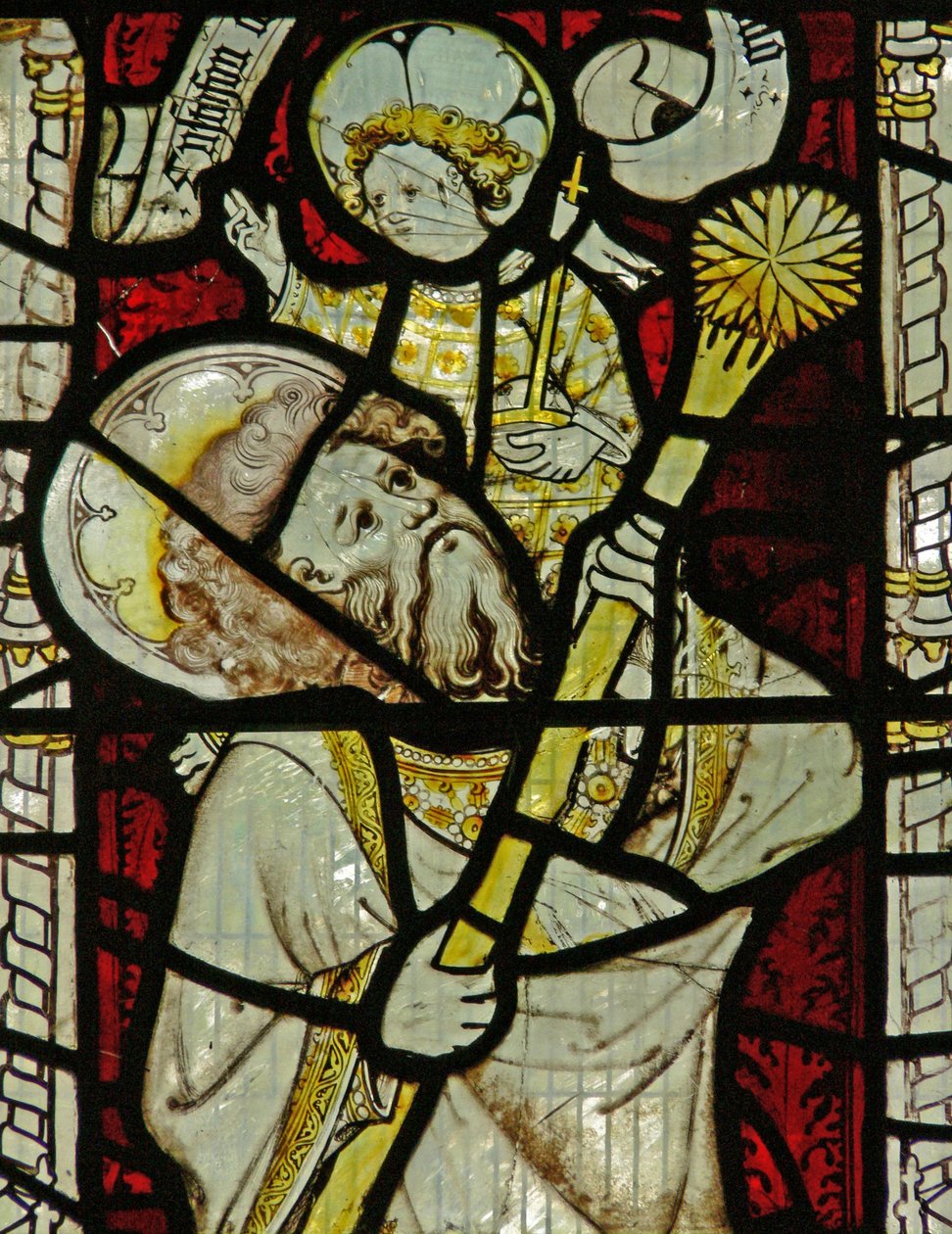 Window Ew föreställande St Christopher av English School