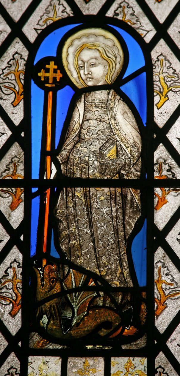 Fönster Na föreställande St Margaret av English School