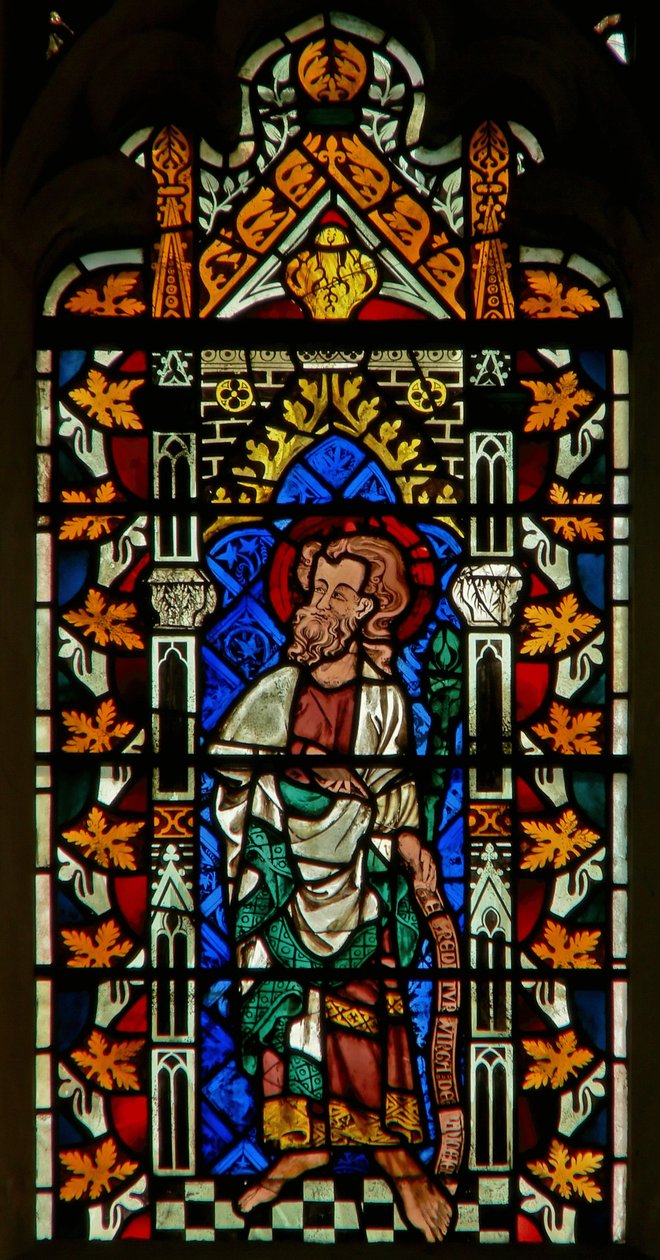 Fönster föreställande Moses av English School